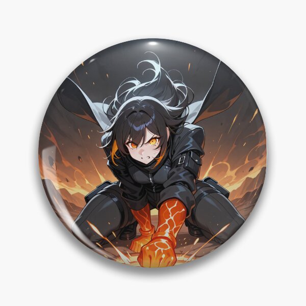 Item preview, Manga - Fictional Heroine in Combat, Elemental Energy in a Post-Apocalyptic World designed and sold by AnimeShin.