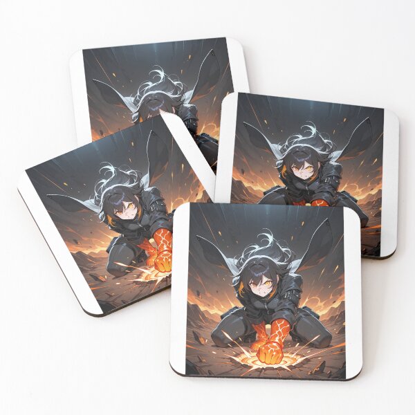 Item preview, Manga - Fictional Heroine in Combat, Elemental Energy in a Post-Apocalyptic World designed and sold by AnimeShin.