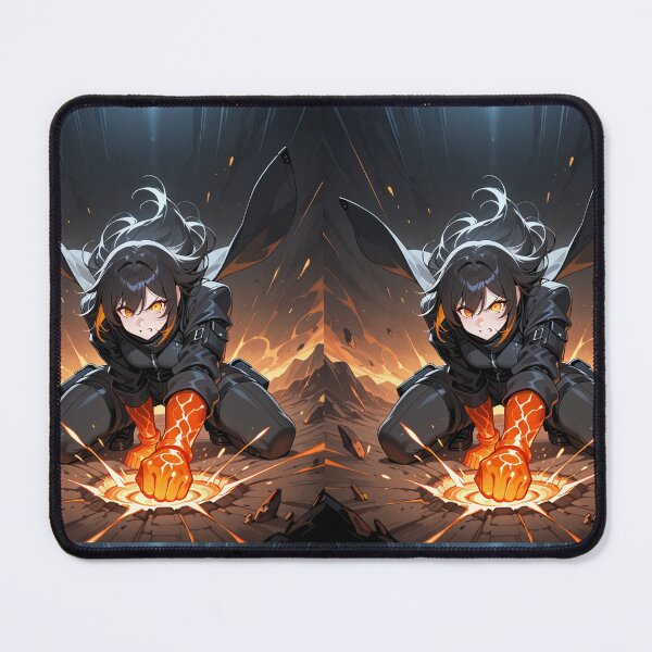 Item preview, Manga - Fictional Heroine in Combat, Elemental Energy in a Post-Apocalyptic World designed and sold by AnimeShin.