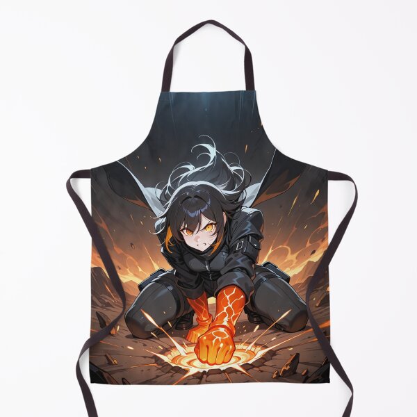 Item preview, Manga - Fictional Heroine in Combat, Elemental Energy in a Post-Apocalyptic World designed and sold by AnimeShin.