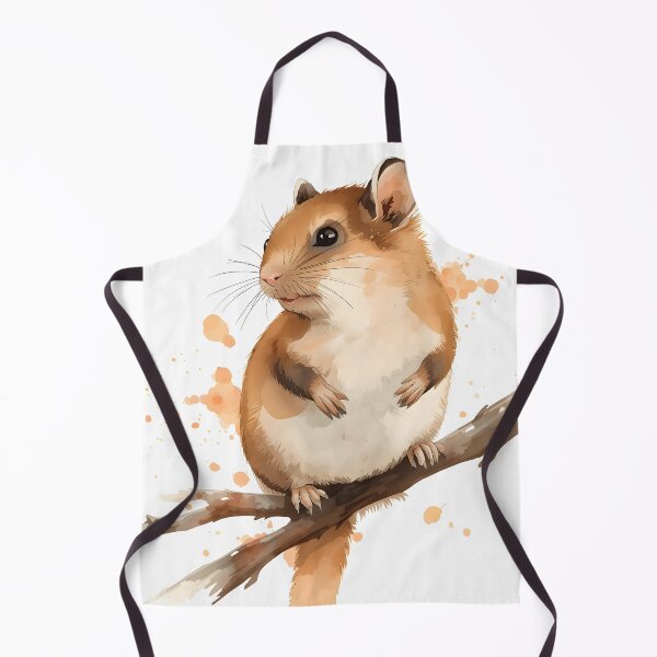 Item preview, Dormouse Watercolor Painting designed and sold by RawNaturePrints.
