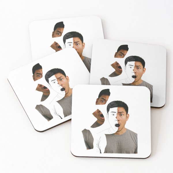 Item preview, Fragmented Face – Minimalist Hybrid Portrait by Jackes Rosean designed and sold by jackesrosean75.