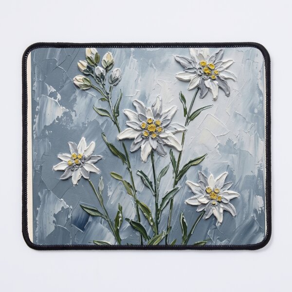 Item preview, Edelweiss Flower Market Switzerland Poster designed and sold by nirinalovell.