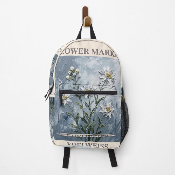 Item preview, Edelweiss Flower Market Switzerland Poster designed and sold by nirinalovell.