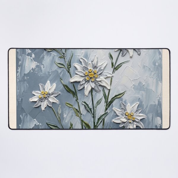 Item preview, Edelweiss Flower Market Switzerland Poster designed and sold by nirinalovell.