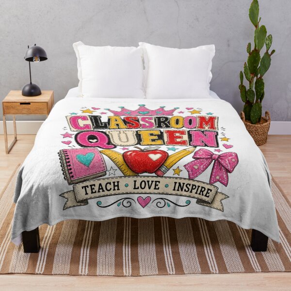 Item preview, Cute Western Teacher Patchwork Classroom Design designed and sold by AMICO77.