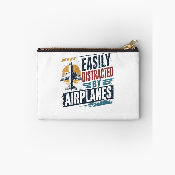 Item preview, Easily Distracted By Airplanes Aviation Pilot Enthusiast designed and sold by JonesFlora2025.