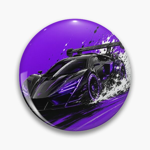 Item preview, Phantom Violet Hypercar designed and sold by Gold&pixels.