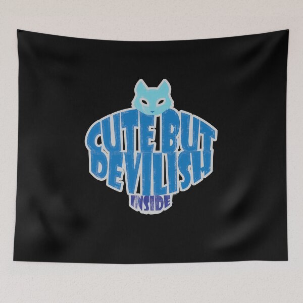 Item preview, Cute But Devilish Cat designed and sold by TomGiantDesigns.