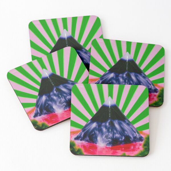 Item preview, Radiant Neon Pyramid Dreamscape designed and sold by bubblegoth.