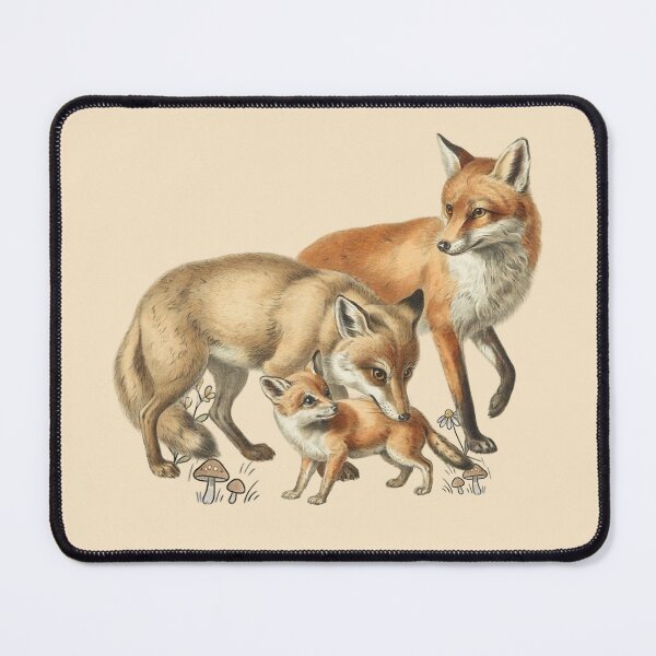 Item preview, Whimsical Fox Family Storybook Watercolor designed and sold by WikaKowalczyk.