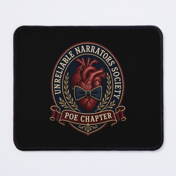Item preview, Unreliable Narrators Society: Poe Chapter Crest designed and sold by Fenay Designs.