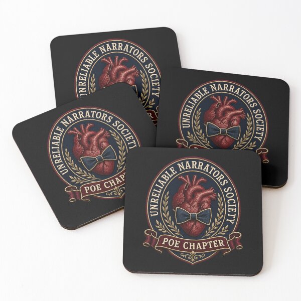Item preview, Unreliable Narrators Society: Poe Chapter Crest designed and sold by Fenay Designs.