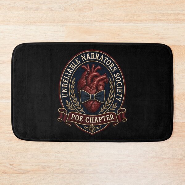 Item preview, Unreliable Narrators Society: Poe Chapter Crest designed and sold by Fenay Designs.