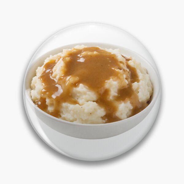 Item preview, Mashed Potatoes with Gravy Bowl designed and sold by PriyankaSonara.
