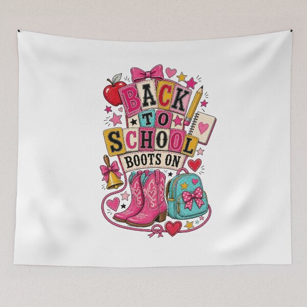 Item preview, Cute Western Teacher Patchwork Classroom Design designed and sold by AMICO77.