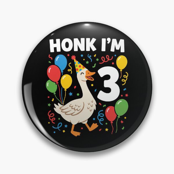 Item preview, Honk I'm 3 designed and sold by Art-Max.