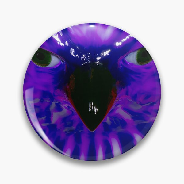 Item preview, Neon Psychedelic Owl Stare designed and sold by bubblegoth.