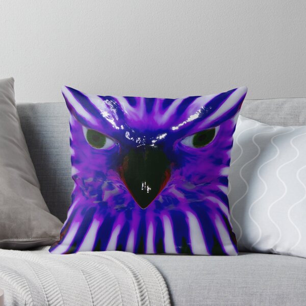 Item preview, Neon Psychedelic Owl Stare designed and sold by bubblegoth.