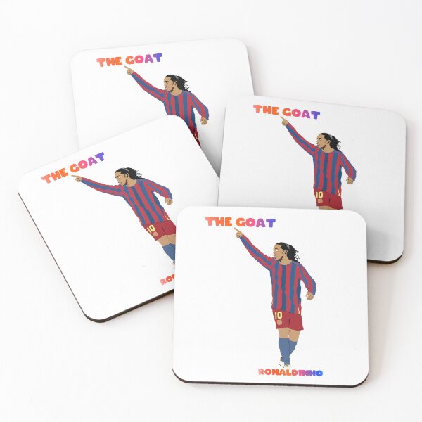 Item preview, The Goat  Ronaldinho illustration designed and sold by ZooStateofMind.