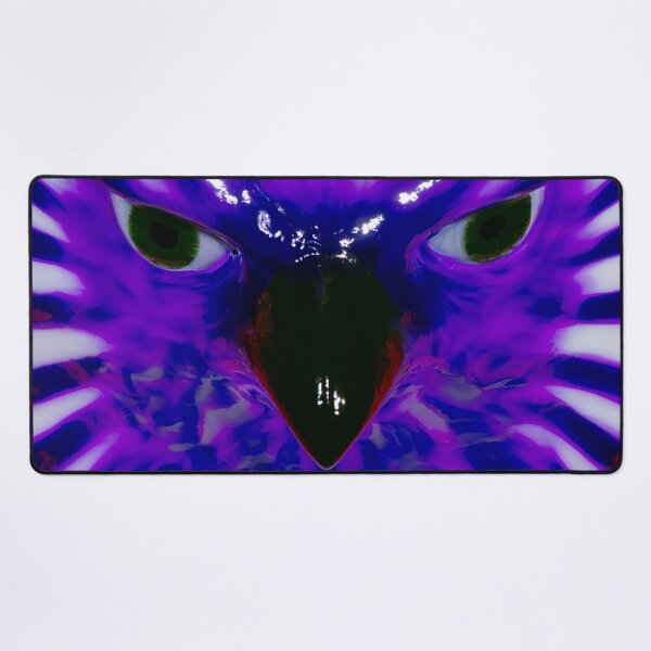 Item preview, Neon Psychedelic Owl Stare designed and sold by bubblegoth.