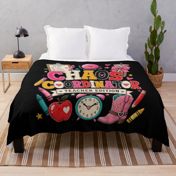 Item preview, Cute Western Teacher Patchwork Classroom Design designed and sold by AMICO77.