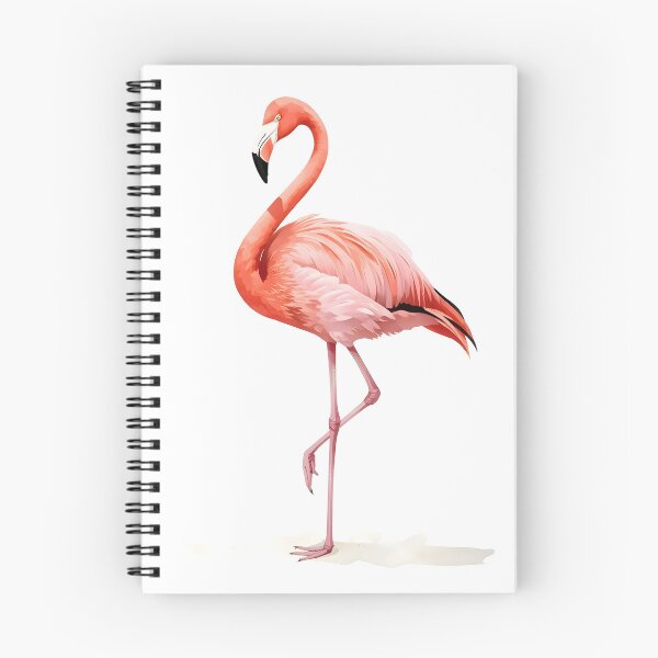 Item preview, Elegant Flamingo Watercolor Painting designed and sold by RawNaturePrints.