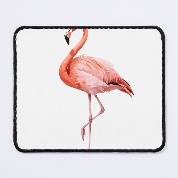 Item preview, Elegant Flamingo Watercolor Painting designed and sold by RawNaturePrints.