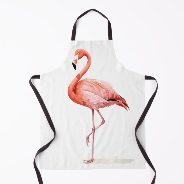Item preview, Elegant Flamingo Watercolor Painting designed and sold by RawNaturePrints.