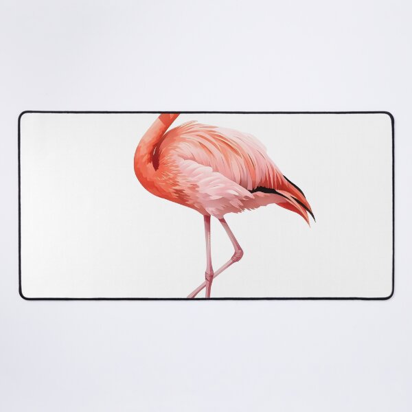 Item preview, Elegant Flamingo Watercolor Painting designed and sold by RawNaturePrints.
