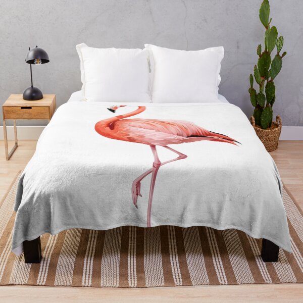 Item preview, Elegant Flamingo Watercolor Painting designed and sold by RawNaturePrints.