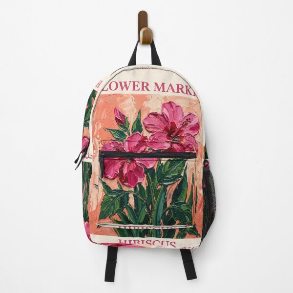 Item preview, Mexican Hibiscus Flower Market Poster designed and sold by nirinalovell.