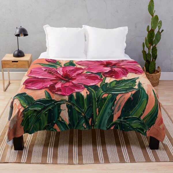 Item preview, Mexican Hibiscus Flower Market Poster designed and sold by nirinalovell.