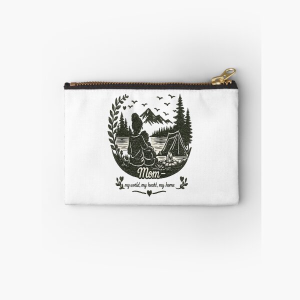Item preview, Camping Mom My World My Heart My Home designed and sold by JMDG Studio.