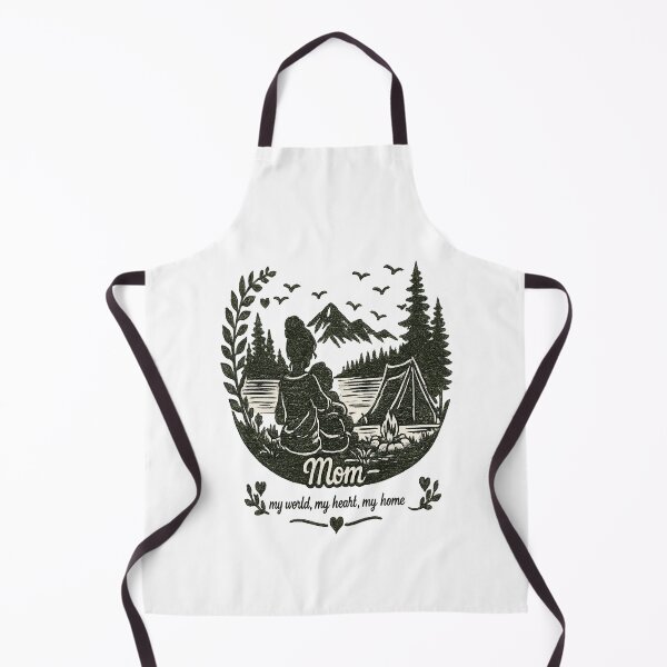 Item preview, Camping Mom My World My Heart My Home designed and sold by JMDG Studio.