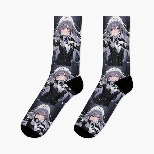 Item preview, Manga - Fictional Heroine, Silver Hair and Violet Eyes designed and sold by AnimeShin.
