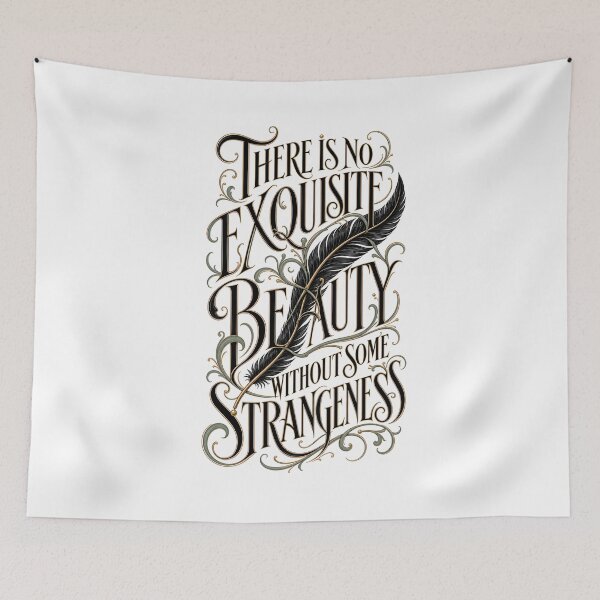 Item preview, Edgar Allan Poe: Exquisite Beauty in Strangeness designed and sold by Fenay Designs.