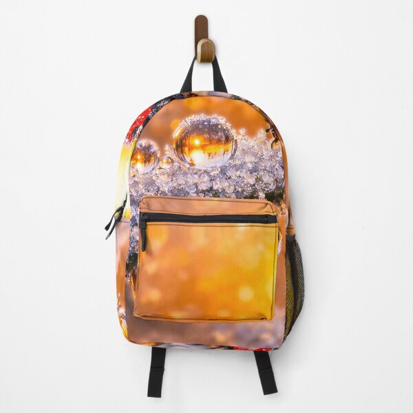 Item preview, Ladybug with morning dew in a golden sunset designed and sold by Fotografin1981.