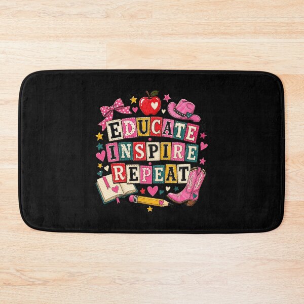 Item preview, Cute Western Teacher Patchwork Classroom Design designed and sold by AMICO77.