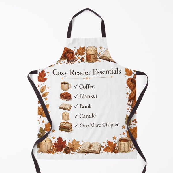 Item preview, Cozy Reader Essentials Fall Book Lover designed and sold by rafi18.