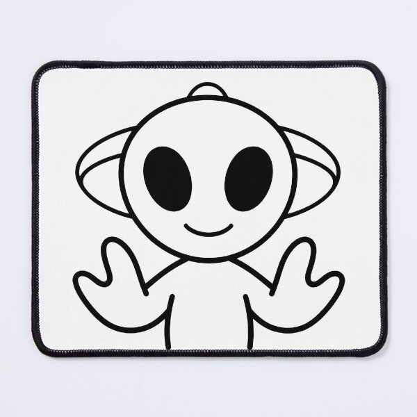 Item preview, Cute alien. Minimalistic line art designed and sold by EvgeniiV.
