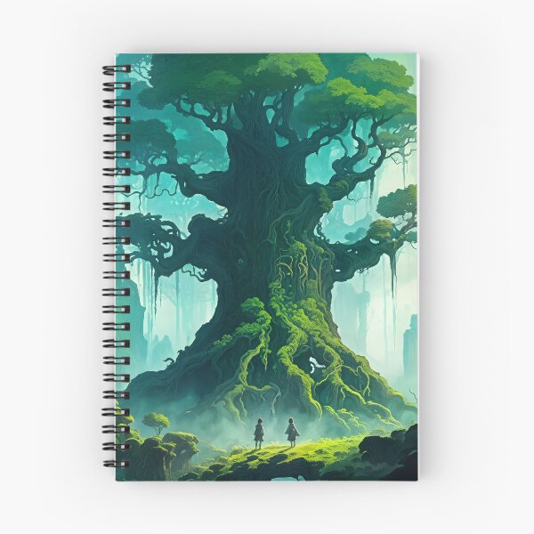 Item preview, Ancient Tree at the Forest's Edge designed and sold by Fanta-sticky.