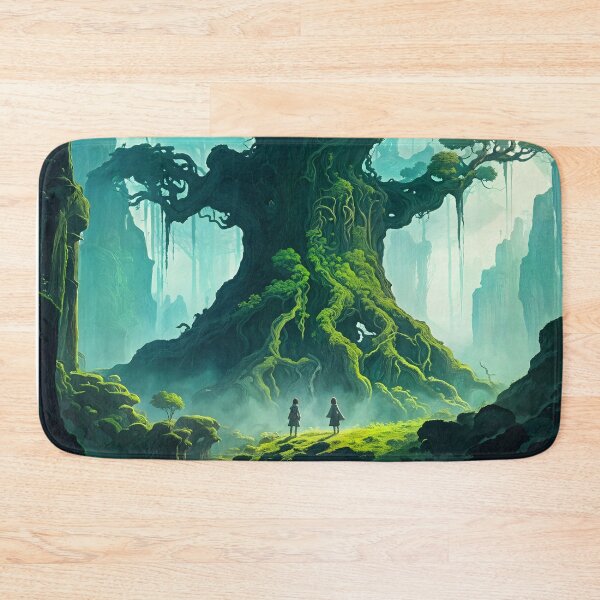 Item preview, Ancient Tree at the Forest's Edge designed and sold by Fanta-sticky.