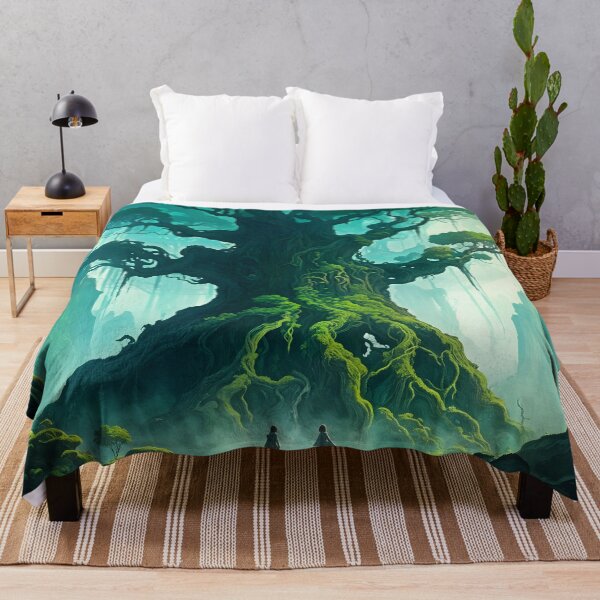 Item preview, Ancient Tree at the Forest's Edge designed and sold by Fanta-sticky.