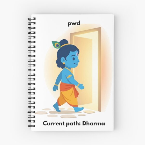 Item preview, pwd | Purpose Working Directory | Linux Developer Sticker designed and sold by BhaktiByte.