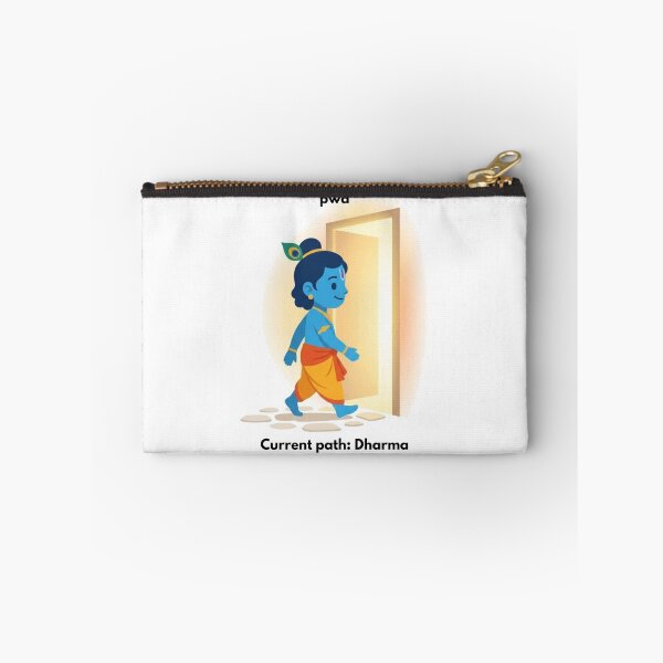 Item preview, pwd | Purpose Working Directory | Linux Developer Sticker designed and sold by BhaktiByte.