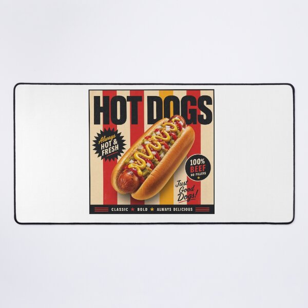 Item preview, Hot Dogs Always Hot & Fresh - Illustration designed and sold by Wilcox PhotoArt.