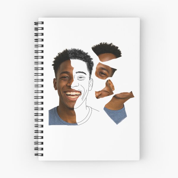 Item preview, Displaced Identity – Minimalist Hybrid Portrait by Jackes Rosean designed and sold by jackesrosean75.