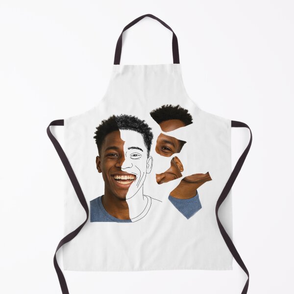 Item preview, Displaced Identity – Minimalist Hybrid Portrait by Jackes Rosean designed and sold by jackesrosean75.