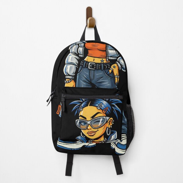 Item preview, RAMIX Y2K Cyber Puffer Girl - 2000s Streetwear designed and sold by RAMIX-Y2K.